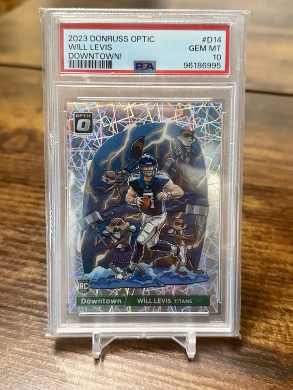 2023 Panini Donruss Optic - Downtown Will Levis #D-14 (RC) PSA 10 GEM MT