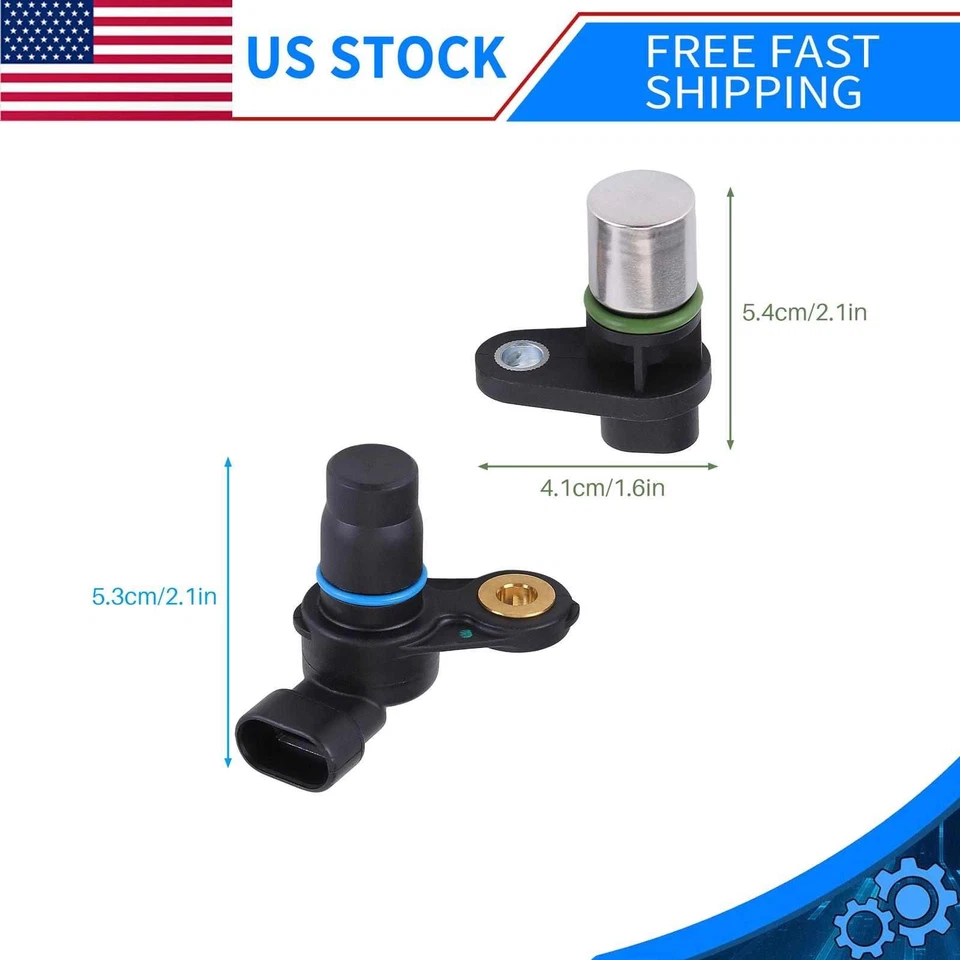 2x Sensor de Posição do Virabrequim do Eixo de Cames para Gmc Envoy Xuv 2004-2005 L6 4.2L Dohc - Imagem 4 de 4