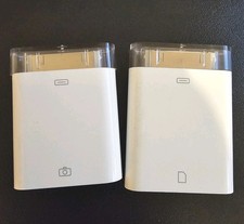 Apple iPad Camera Connection Kit 30-Pin USB Camera Adapter SD Card Reader Lot