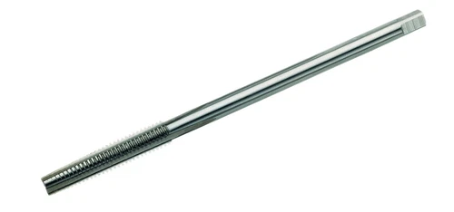 M3 x 0.5 3 mm 70 mm Long Machine Nut Tap with 2.2 mm Reduced Shank.