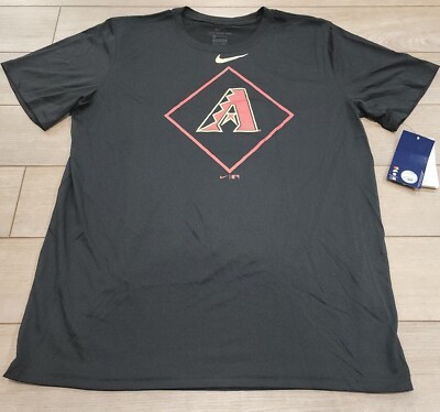 New Nike Arizona Diamondbacks Men's Dri Fit Short Sleeve Tee