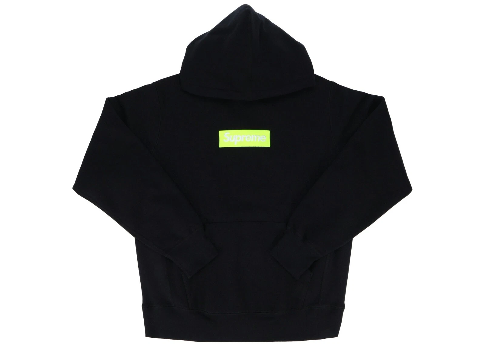 Sweat shirt à capuche logo Supreme Box (FW17) noir   Taille Large