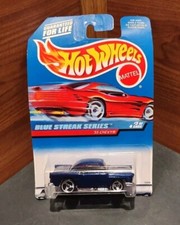 HOT WHEELS /MATTEL '55 CHEVY BLUE STREAK SERIES COLLECTOR 575 3 OF 4 CARS