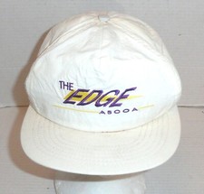 Vintage The Edge Ascoa Men's Snapback Adjustable Embroidered Nylon Hat READ