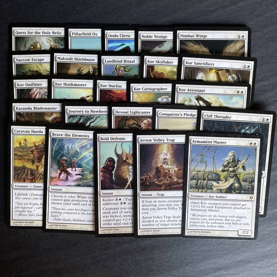 MTG Magic the Gathering Partial Set Zendikar (100 com, 56 unc, 13r+2m) - Image 2 of 4
