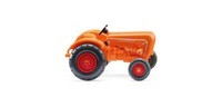 Wiking Traktor Allgaier Schlepper Orange 087848