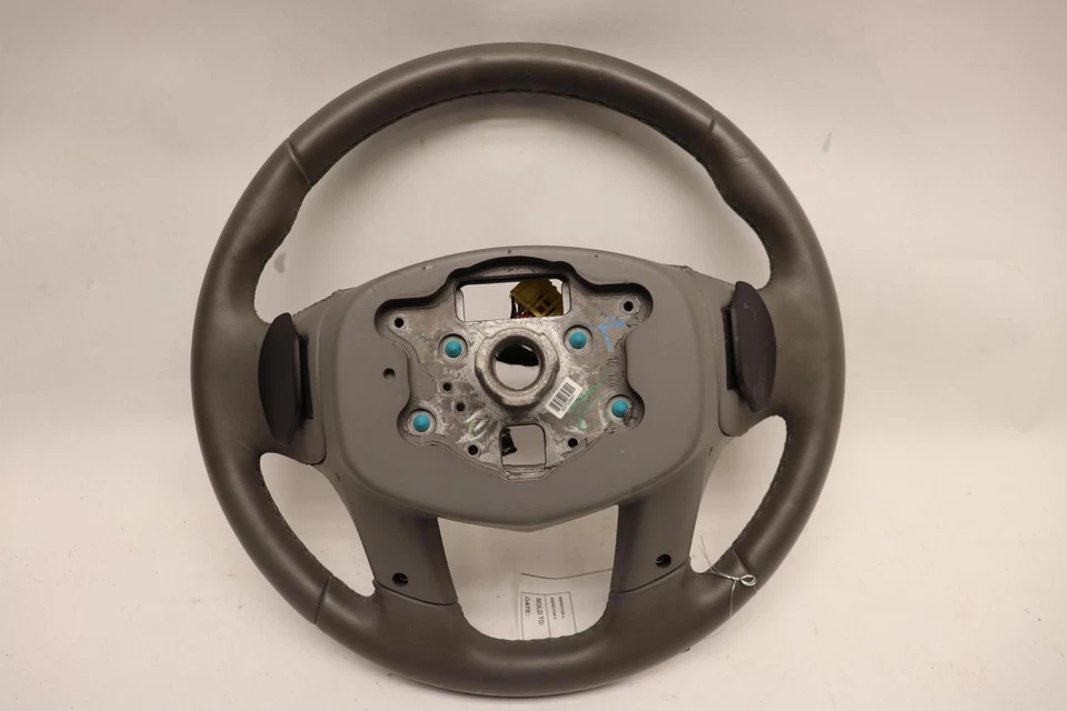 2017 CADILLAC XT5 STEERING WHEEL TAN LEATHER W/ SWITCHES & HEATED OEM Foto 2 de 4