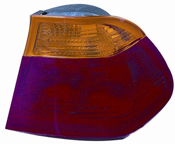 Scheinwerfer Hinten FüR BMW Serie 3 E46 Limousine 1998-2001 Orange Recht-image
