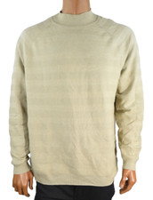 Alfani Mens Pullover Sweater New XL Beige Long Sleeves Crew Neck Soft