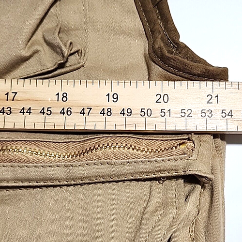 Gilet vintage Stansport pesca utility uomo M beige kaki tasche escursionismo fotografia - Foto 10 di 11