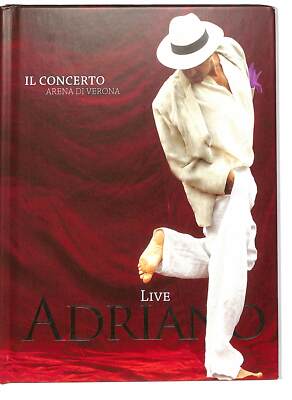 Adriano Live DIGIBOOK EDITORIAL DVD