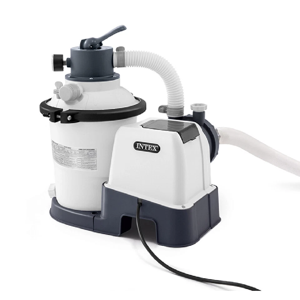Intex SX925 Sand Filter Water Cleaning Pump For Above Ground Swimming Pool White