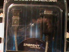 Sabrent SBT-USC1k SATA to USB Cable Serial - 1 x Type A USB - DB-9 Serial
