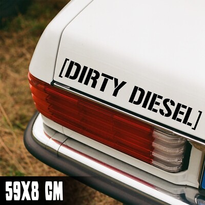 AUTO AUFKLEBER ''DIRTY DIESEL'' 59X8CM HOONIGAN JDM TUNING STICKER #0312