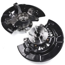 Pair Front Steering Knuckle & Wheel Hub Bearing for Toyota Camry 2007 2008-2011