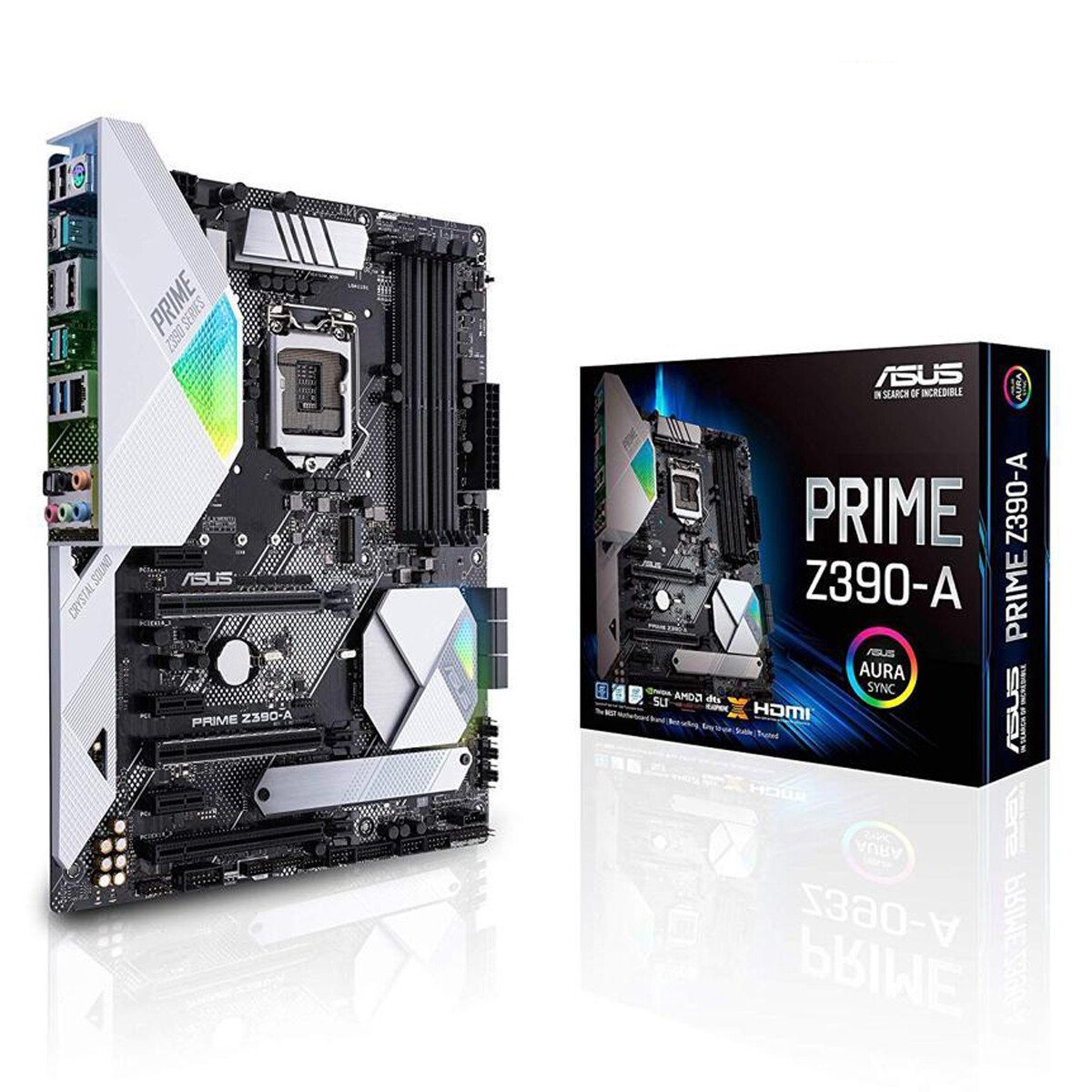 Asus Prime Z390-A Motherboard Intel Z390 Socket 1151 ATX DDR4 HDMI 