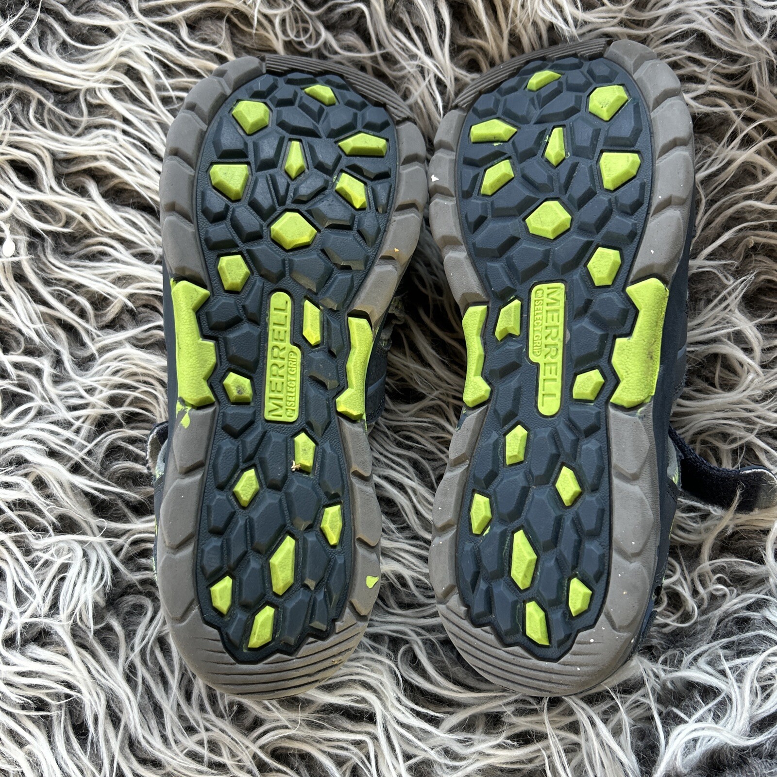 Sandali Merrell Hydro Hiker taglia 6 larghi blu scarpe acqua traspiranti