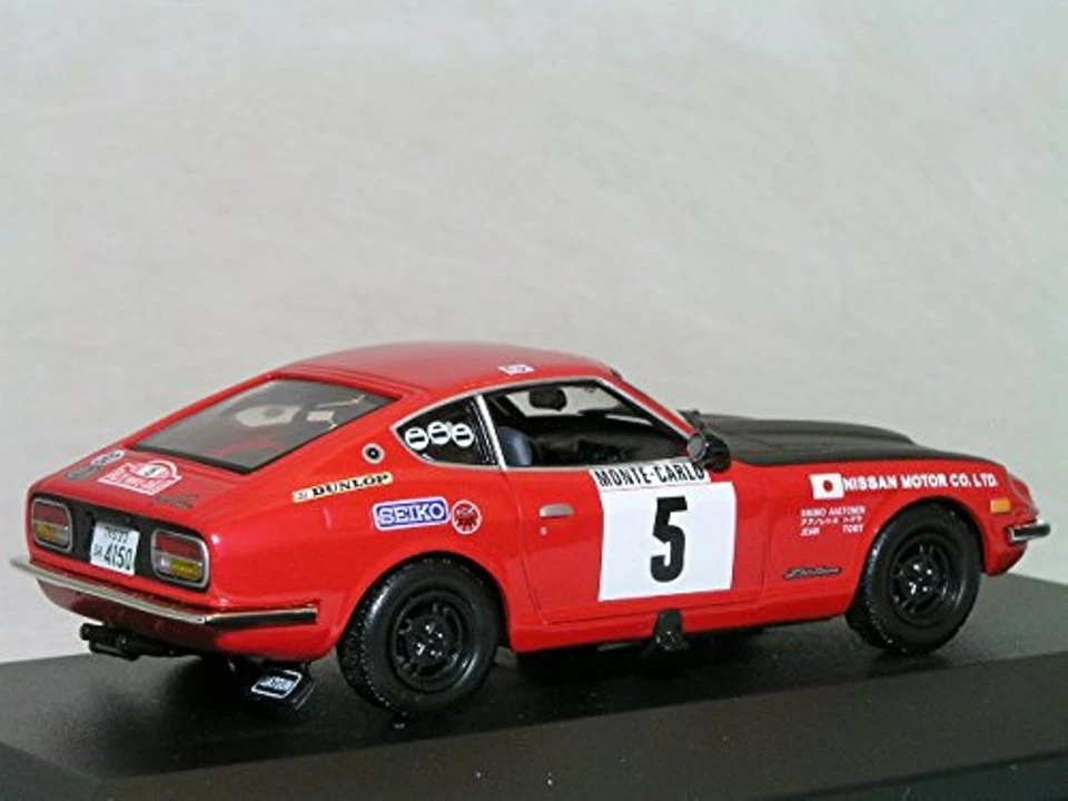 DATSUN 240 Z #5 RALLYE MONTE CARLO 1972 IXO RAC039 1/43 JEAN TODT AALTONEN - Immagine 2 di 4