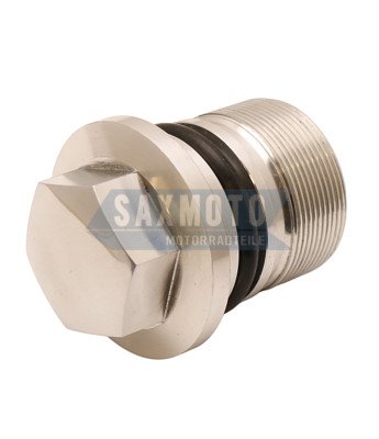 Alu-Gabelverschluss-Stopfen YAMAHA TD3 TR3 TZ250 TZ350 73-75 Fork Top Cap Bolt