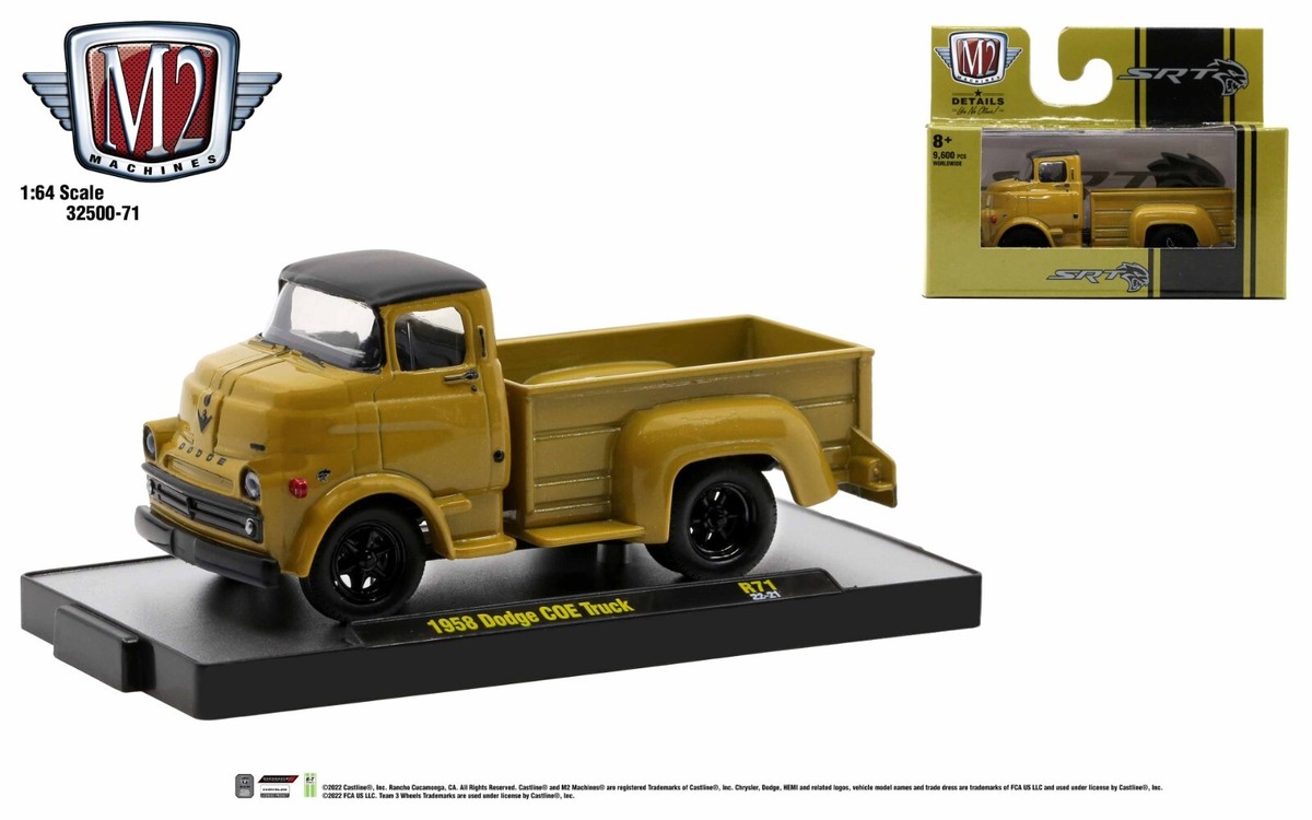M2マシーン 1958 ダッジ COE トラック & ベリータンカー M2 Machines 1958 Dodge COE Truck Auto-Thentics/Trucks R71 Limited