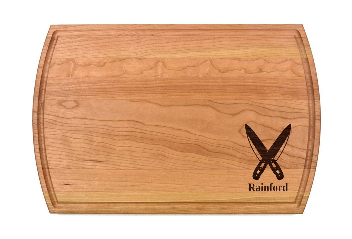 Chef Knives Cutting Board | Meat Knife Charcuterie Board | Custom Serving Tray