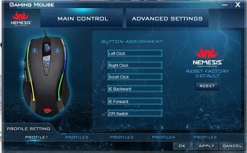 Sumvision Kata LED USB Wired Programmable Optical Gaming Mouse 3200 DPI - Picture 7 of 9
