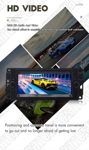 6.8'' 1G+16GB Android 13 Car Stereo Radio GPS Navigation For Dodge Chrysler Jeep - Picture 22 of 23