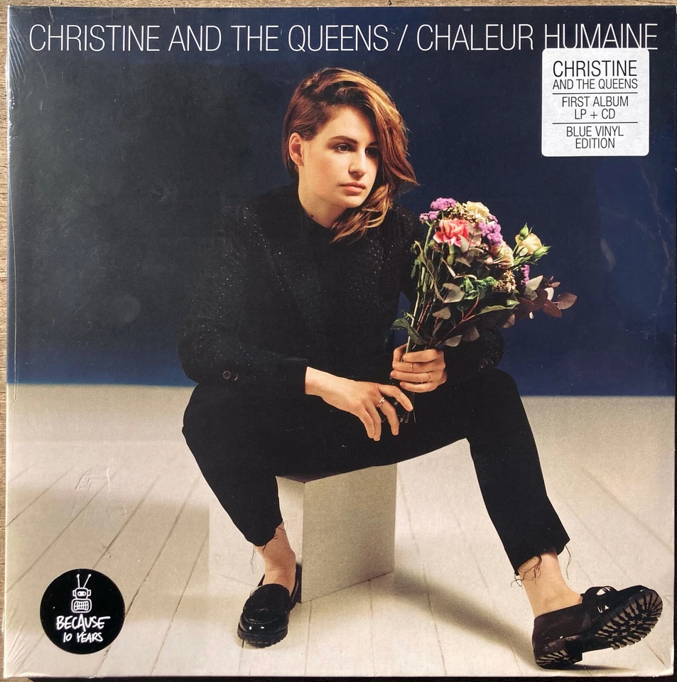 33t Christine And The Queens - Chaleur Humaine - LIMITED EDITION BLUE VINYL - LP - Photo 1/1