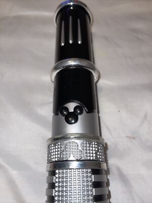 Disney Parks Star Wars Jedi Mickey Mouse Blue Lightsaber Light