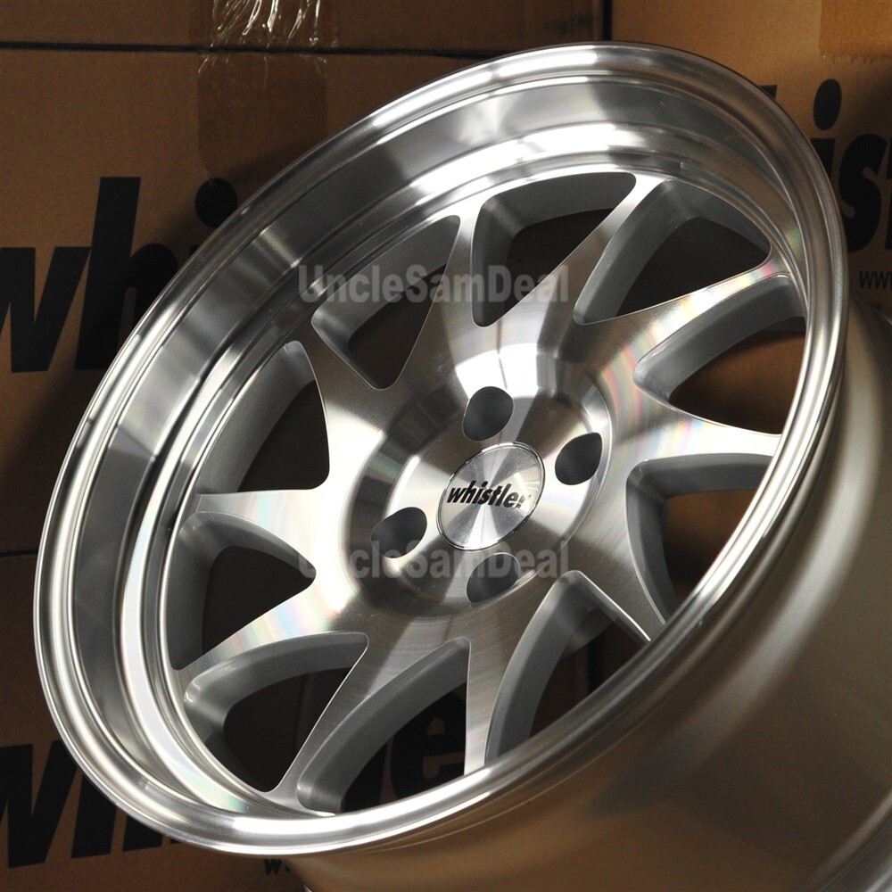 Whistler Weels KR7 15インチ 4H100 8J-0 2本のみ-ワゴンRスティングレー