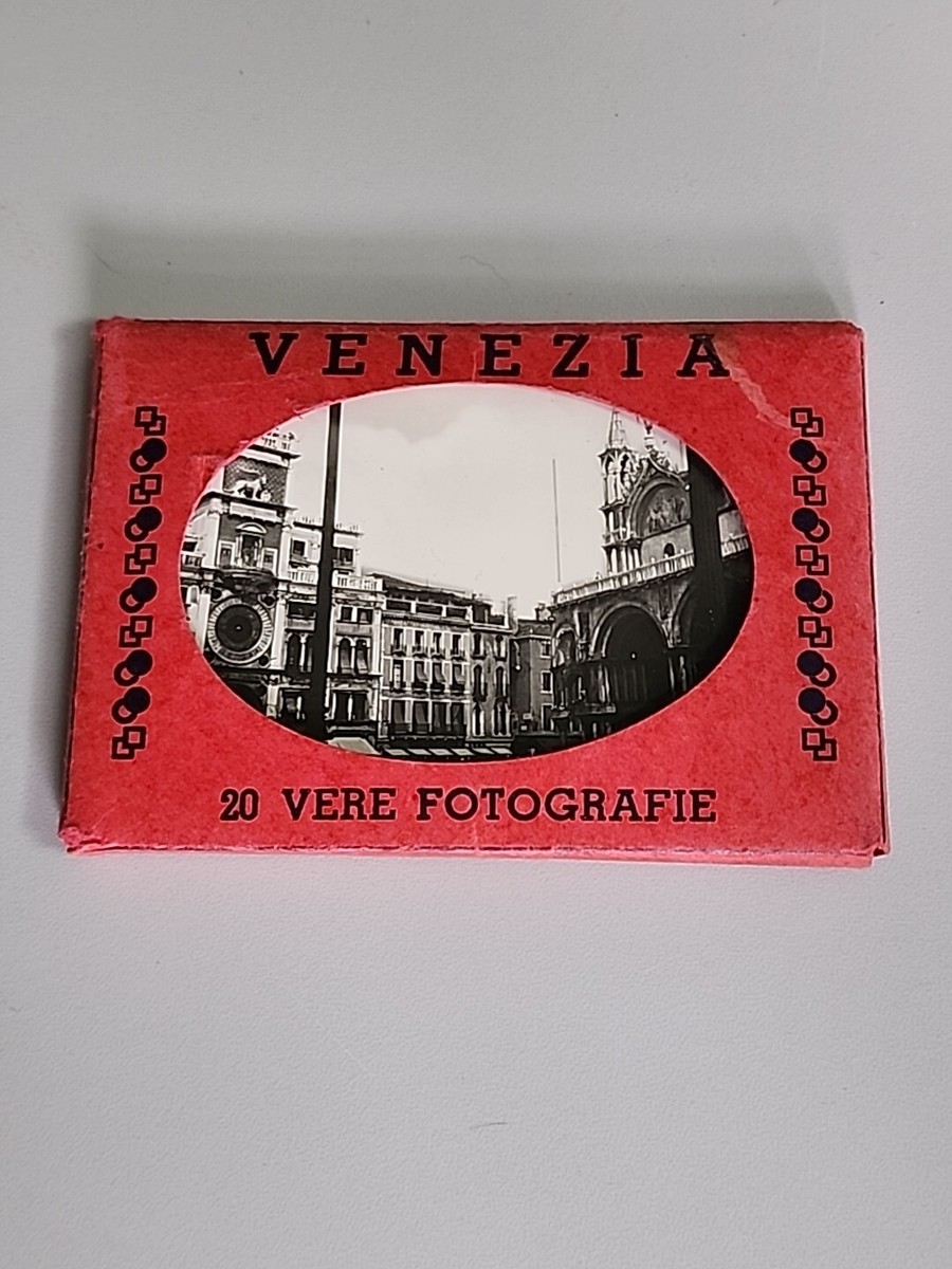 Vintage Venezia 20 Vere Fotografie Venice Italy Souvenir