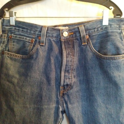 Vintage Levi's Original 501xx Jeans Men's Straight Leg 33 X 34