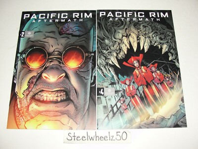 Pacific Rim Aftermath #2 & 4 Comic Lot Legendary 2018 Uprising Ronin Vs Kaiju