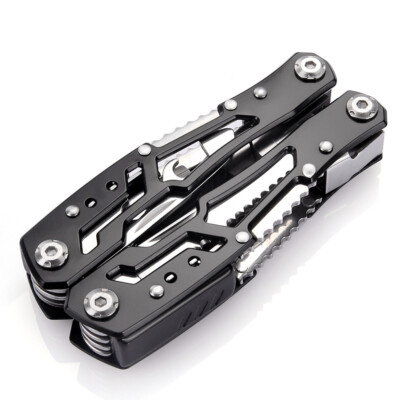 Multitool Multifunktion Edelstahl Tasche Messer Zange Klappzange Outdoor Camping