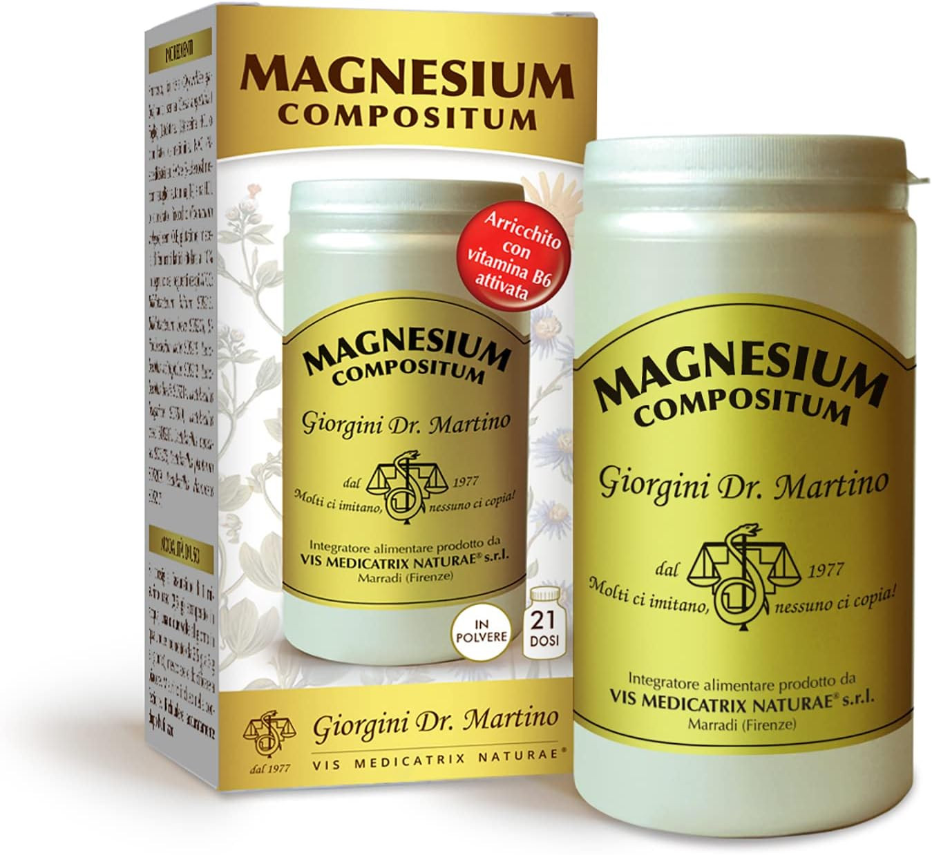 Magnesium Compositum-T Dr. Giorgini 200g: Benessere Nervoso e Muscolare