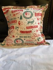 Handmade Christmas Pillow Cover/ Case with Flange