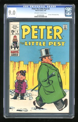 Peter the Little Pest #3 CGC 9.0 1970 0018003006