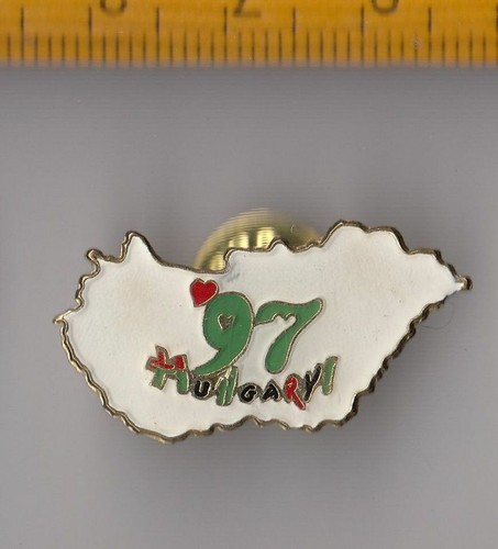 Vintage HUNGARY pin badges brooches Coat of Arms Flag - Picture 34 of 41