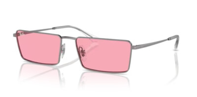 Ray Ban 3741 EMY - 59 004/84 - Occhiali da Sole - Canna di Fucile/Rosa