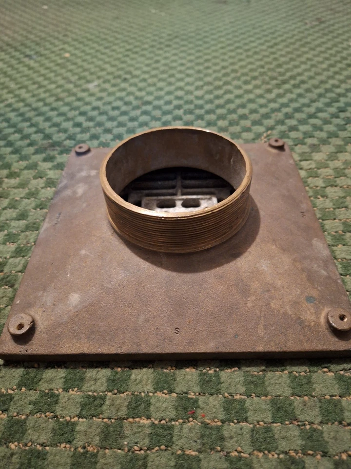 Cesta coladora/cubierta de drenaje Josam Nickalloy (latón/bronce) 8S 8 pulgadas Foto 2 de 2