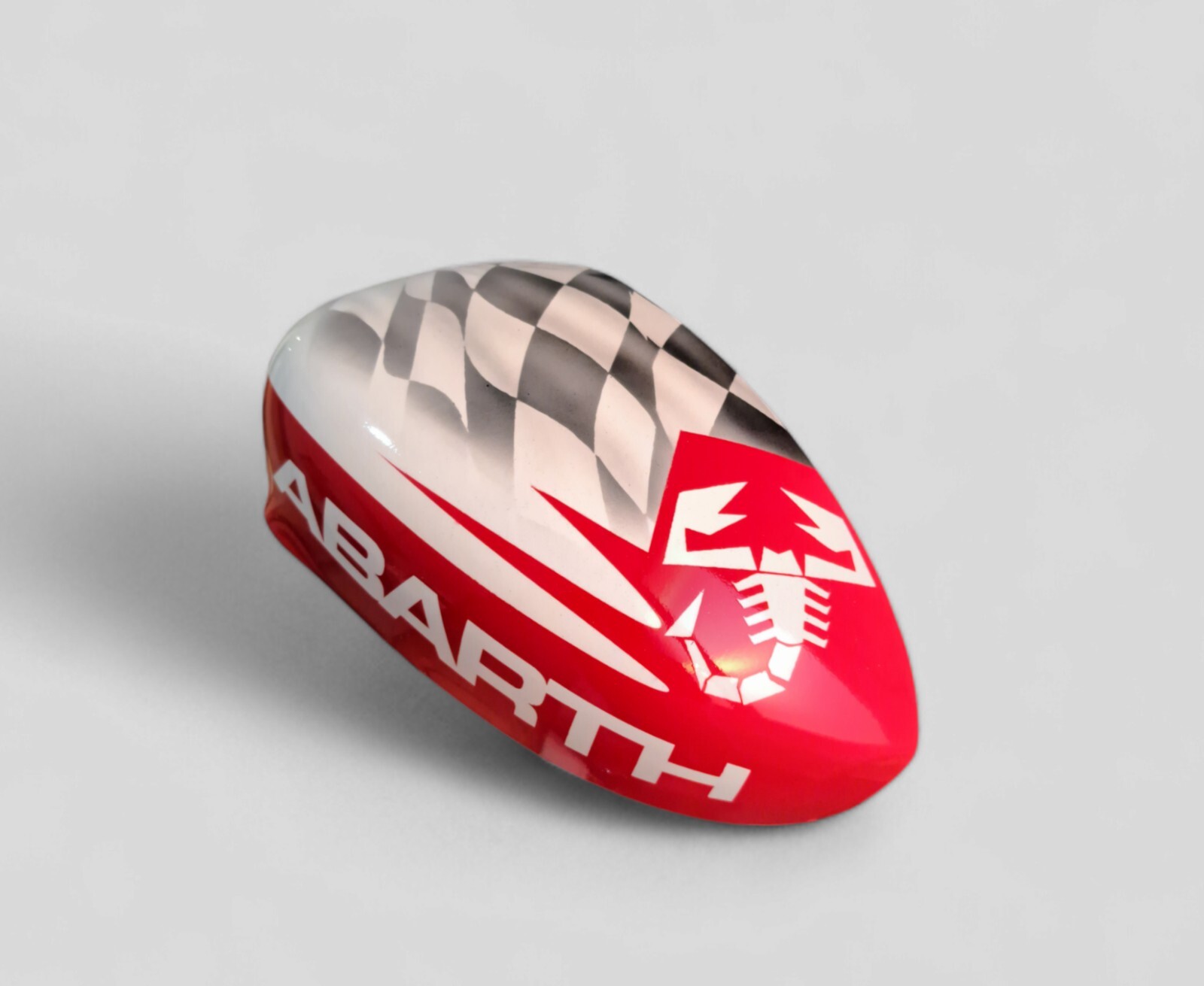 Abarth Spiegelkappen, 1 Paar Auto Tür Außenspiegelkappe Fiat 500 595 695