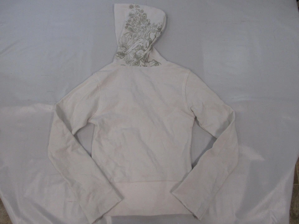 New Houston Rockets Womens Size S Small White Deep V-Neck Hoodie - Image 4 of 4