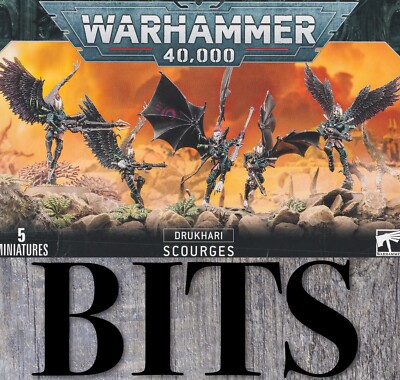 Warhammer 40K Dark Aeldari Drukhari SCOURGES Bit Bits Ynnari Kill Team Solarite