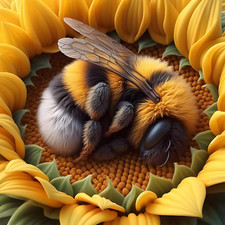 Diamond Painting Kits for Adults, Bee Diamond Art Kits, 5D Sunflowers Diamond ..