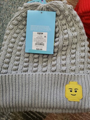 Adult LEGO Minifigure Patch Beanie Hat LEGO Collection x Target