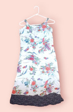 Loco Lindo Reversible Asian Pagoda Sun dress small