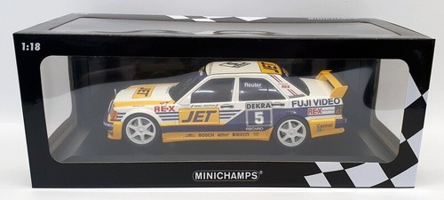 Minichamps 1/18 Scale 155 893605 -Mercedes Benz 190E 2.5-16 EVO 1 #5 Team MS-Jet - Picture 4 of 8
