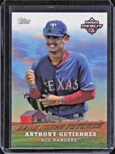 2023 Topps Pro Debut Farm Fresh Futures #FF-20 Anthony Gutierrez RC Rangers MINT