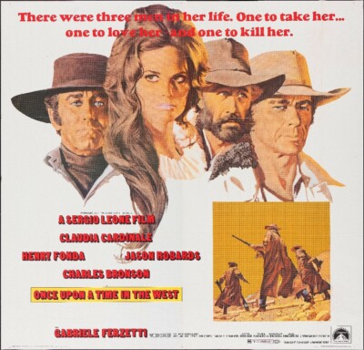 Affiche De Cinéma IL ÉTAIT UNE FOIS DANS L’OUEST – Poster HQ 70x100cm, Papier