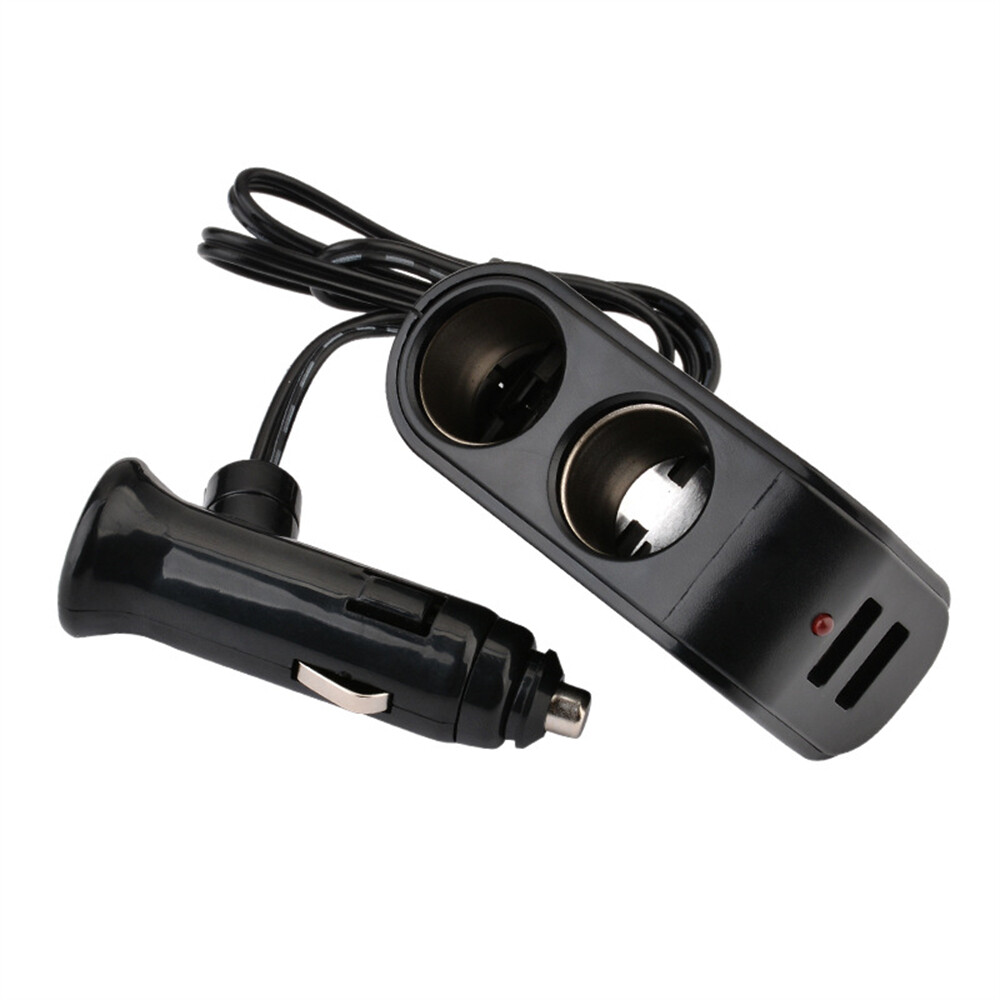 12/24V 2 Way Car Cigarette Lighter+LED Light Switch Auto Socket Splitter Charger eBay